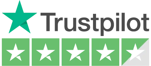 Marquee Hire Trust Pilot logo 5 stars